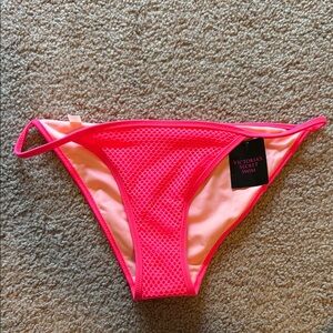 Victoria's Secret Neon Pink Bikini Bottom